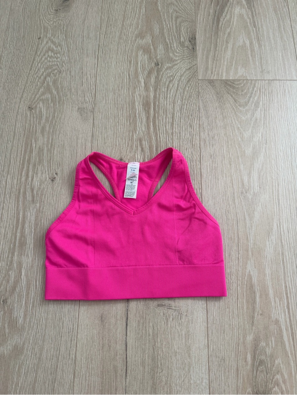 Old Navy Bright Pink Racerback Sports Bra for Kids